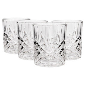 Rink Drink Classic Whisky Glasses - 310ml - Pack of 4