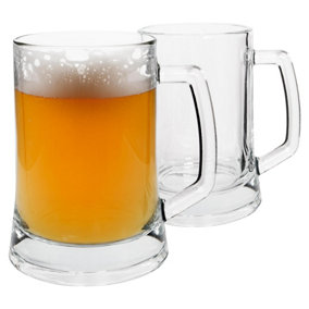 Rink Drink Glass Mugs - 500ml - Pack of 2