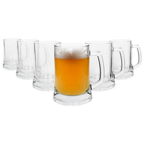 Rink Drink Glass Mugs - 500ml - Pack of 6