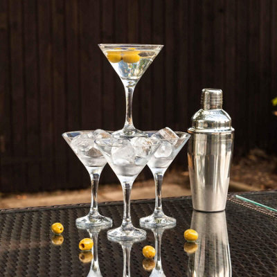 Rink Drink - Martini Cocktail Shaker Set - 175ml - 7pc