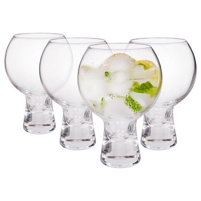 Rink Drink Short Stem Gin Glasses 525ml Pack of 4 DIY at B&Q
