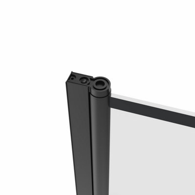 Rinse 810x1400mm Pivot Double Panel Over Bath Shower Screen Door 6mm ...