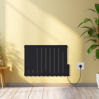 Rinse Bathrooms 1800W Smart WIFI Electric Oil Filled Radiators Electric Heater with Adjustable Thermostat & Timer Black Price Comparisons | Compare The Build