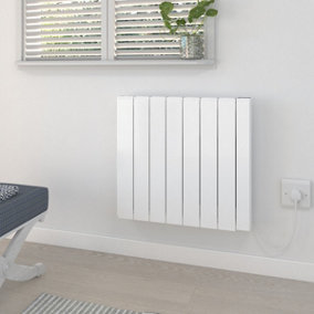 Rinse Bathrooms 2000W Electric Ceramic Radiator with Smart WIFI Connection, Daily & Weekly Timer Function, Open Window Function