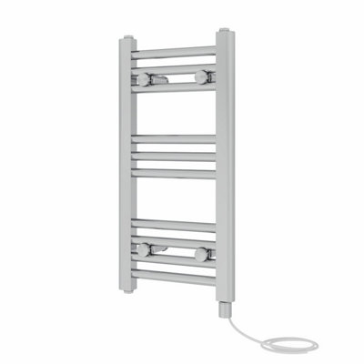 Rinse Bathrooms 200W Electric Heated Warming Towel Rail Bathroom ...