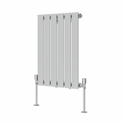 Rinse Bathrooms 600x408mm Horizontal Column Designer Radiator Chrome ...