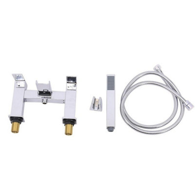 Rinse Bathrooms Bath Shower Mixer Taps Waterfall Dual Lever Bathroom ...