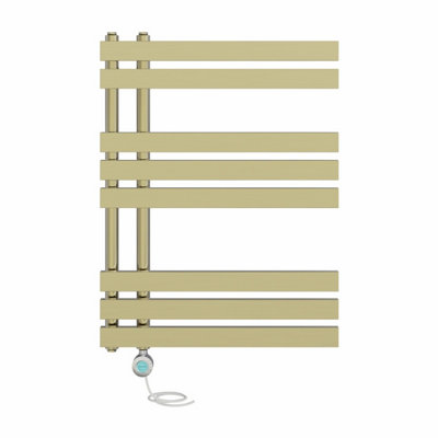 Rinse Bathrooms Designer Electric Thermostatic Heated Towel Rail D 