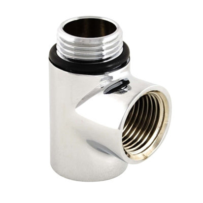 Rinse Bathrooms Heating Element Connector Dual Fuel Towel Rail Warmer ...