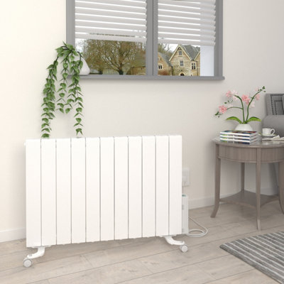 Rinse Bathrooms Oil Filled Radiator Smart WiFi Connection, 11 Fins ...