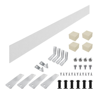 Rinse Bathrooms SMC Riser Kit for Rectangular Shower Tray up to 1200mm ...