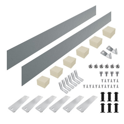 Rinse Bathrooms SMC Riser Kit for Rectangular Shower Tray up to 1800mm ...