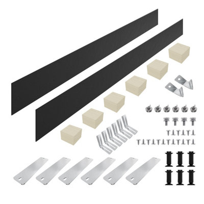 Rinse Bathrooms SMC Riser Kit for Rectangular Shower Tray up to 1800mm ...