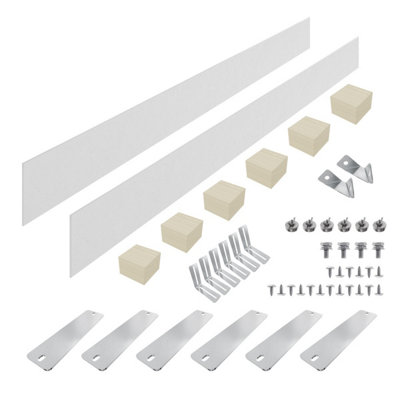 Rinse Bathrooms SMC Riser Kit for Rectangular Shower Tray up to 1800mm ...