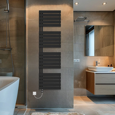 Rinse Bathrooms Touch Screen Thermostatic Electric Bathroom Flat Panel ...