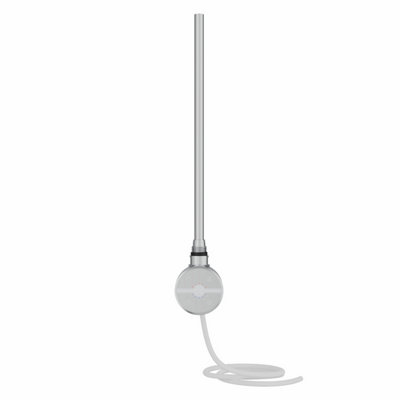 Rinse Bathrooms Touch Screen Thermostatic Electric Heating Element with Timer LCD Display Chrome 300W