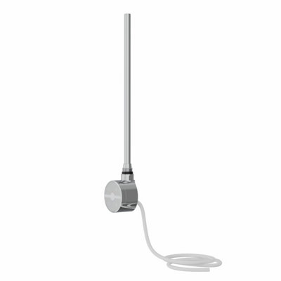 Rinse Bathrooms Touch Screen Thermostatic Electric Heating Element with Timer LCD Display Chrome 300W