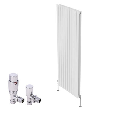 Rinse Bathrooms Vertical Designer Flat Panel Radiator Tall Radiators ...