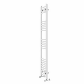 Rinse Curved Bathroom Heated Towel Rail Ladder Radiator White 1600x300mm