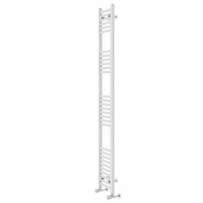 Rinse Curved Bathroom Heated Towel Rail Ladder Radiator White 1800x300mm