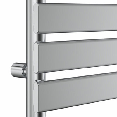 Rinse Flat Panel Chrome Towel Radiator Bathroom Heated Towel Rail ...