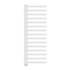 Rinse Minimalist Bathroom Heated Warming Towel Rail Radiator Ladder 1600x600mm White