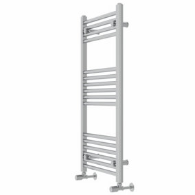 Rinse Modern Bathroom Heated Towel Rail Ladder Radiator 1000x500mm Straight for Bathroom Kitchen Chrome