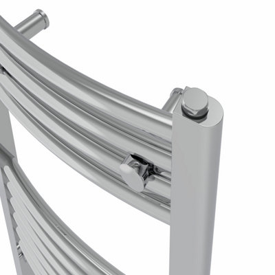 RINSE MODERN BATHROOM HEATED TOWEL RAIL LADDER RADIATOR 1200X400MM ...