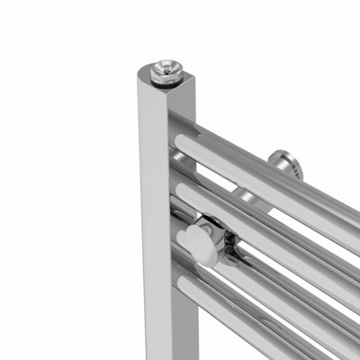 Rinse Modern Bathroom Heated Towel Rail Ladder Radiator 1200x400mm ...