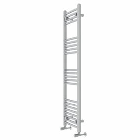 Rinse Modern Bathroom Heated Towel Rail Ladder Radiator 1400x400mm Straight for Bathroom Kitchen Chrome