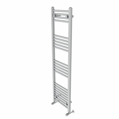 Rinse Modern Bathroom Heated Towel Rail Ladder Radiator 1400x400mm Straight for Bathroom Kitchen Chrome