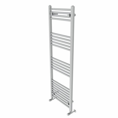 Rinse Modern Bathroom Heated Towel Rail Ladder Radiator 1400x500mm Straight for Bathroom Kitchen Chrome