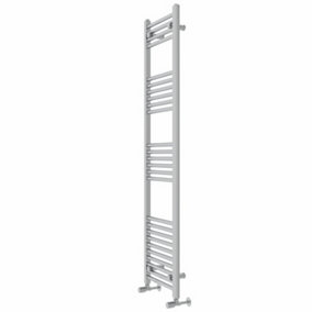 Rinse Modern Bathroom Heated Towel Rail Ladder Radiator 1600x400mm Straight for Bathroom Kitchen Chrome
