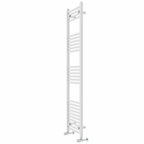 Rinse Modern Bathroom Heated Towel Rail Ladder Radiator 1600x400mm Straight for Bathroom Kitchen White