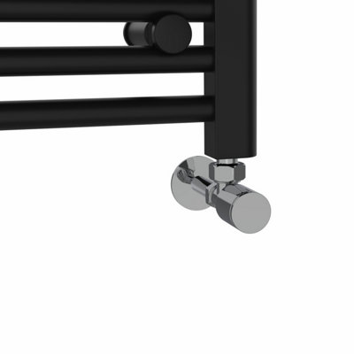 Rinse Modern Bathroom Heated Towel Rail Ladder Radiator 600x400mm ...