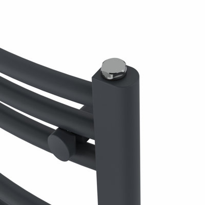 Rinse Modern Bathroom Heated Towel Rail Ladder Radiator 800x400mm ...