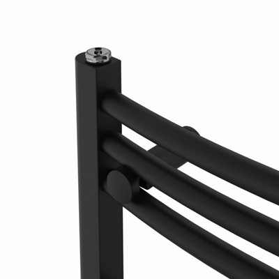Rinse Modern Bathroom Heated Towel Rail Ladder Radiator 800x500mm ...