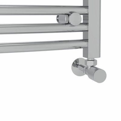 Rinse Modern Bathroom Heated Towel Rail Ladder Radiator 800x500mm ...