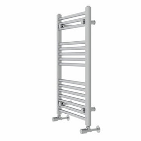 Rinse Modern Bathroom Heated Towel Rail Ladder Radiator 800x500mm Straight for Bathroom Kitchen Chrome