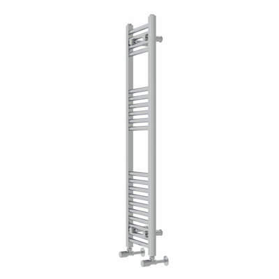 Rinse Straight Bathroom Heated Towel Rail Ladder Radiator Chrome ...