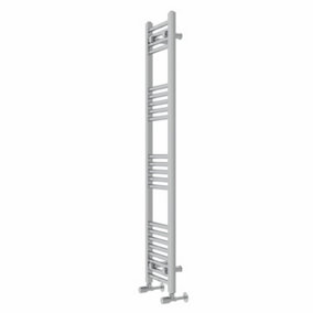 Rinse Straight Bathroom Heated Towel Rail Ladder Radiator Chrome 1400x300mm