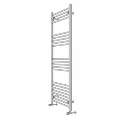 Rinse Straight Bathroom Heated Towel Rail Ladder Radiator Chrome 1400x600mm