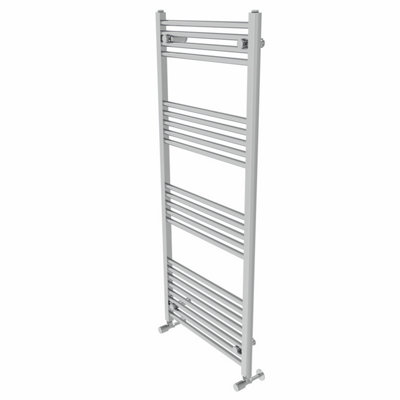 Rinse Straight Bathroom Heated Towel Rail Ladder Radiator Chrome 1400x600mm