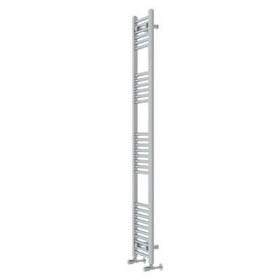 Rinse Straight Bathroom Heated Towel Rail Ladder Radiator Chrome 1800x300mm