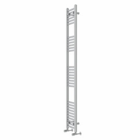 Rinse Straight Bathroom Heated Towel Rail Ladder Radiator Chrome 1800x300mm