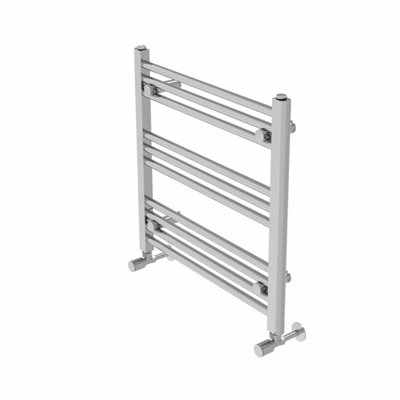 Rinse Straight Bathroom Heated Towel Rail Ladder Radiator Chrome 600x600mm