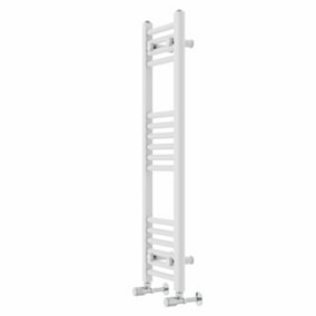Rinse Straight Bathroom Heated Towel Rail Ladder Radiator White 1000x300mm