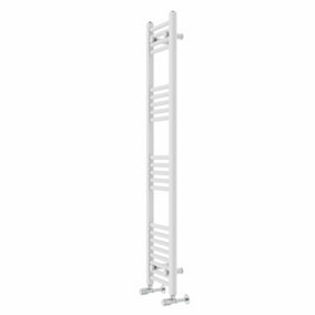 Rinse Straight Bathroom Heated Towel Rail Ladder Radiator White 1400x300mm