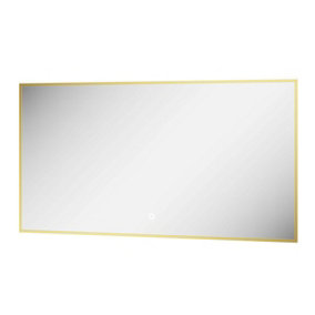 Rio Gold Backlit LED Mirror - (W)1200mm