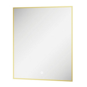 Rio Gold Backlit LED Mirror - (W)500mm